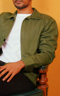 Handcrafted Green Jacket